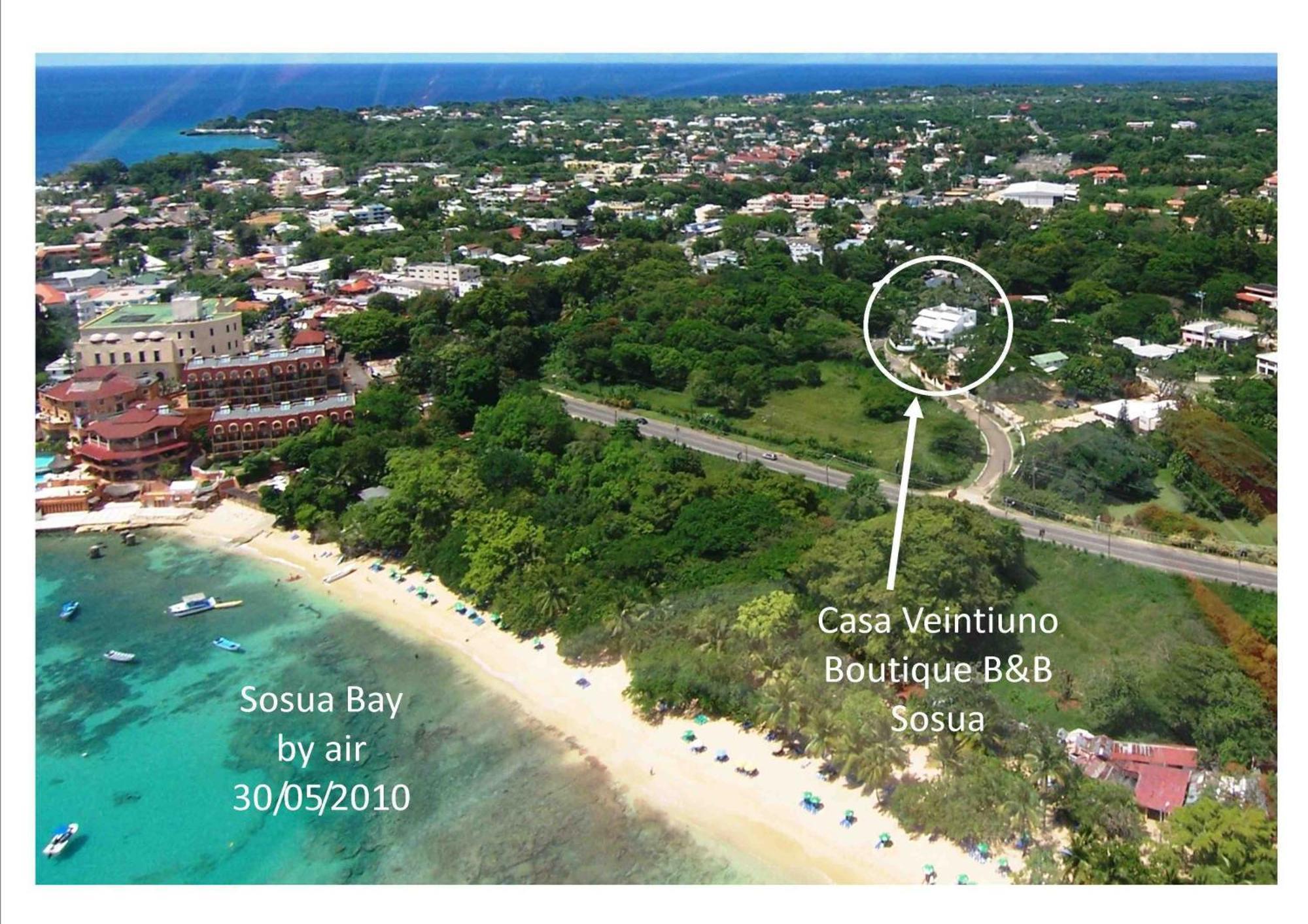 Casa Veintiuno Hotel Sosua Exterior photo